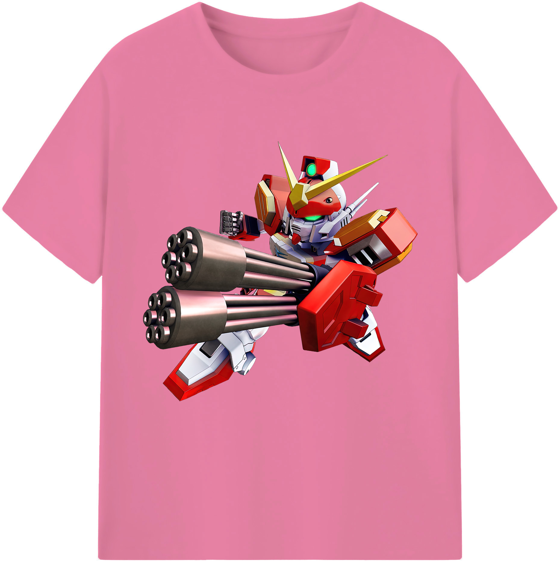 （画像用） 機動戦士ガンダム Mobile Suit Gundam 綿100％半袖Tシャツ（フロントプリント）
